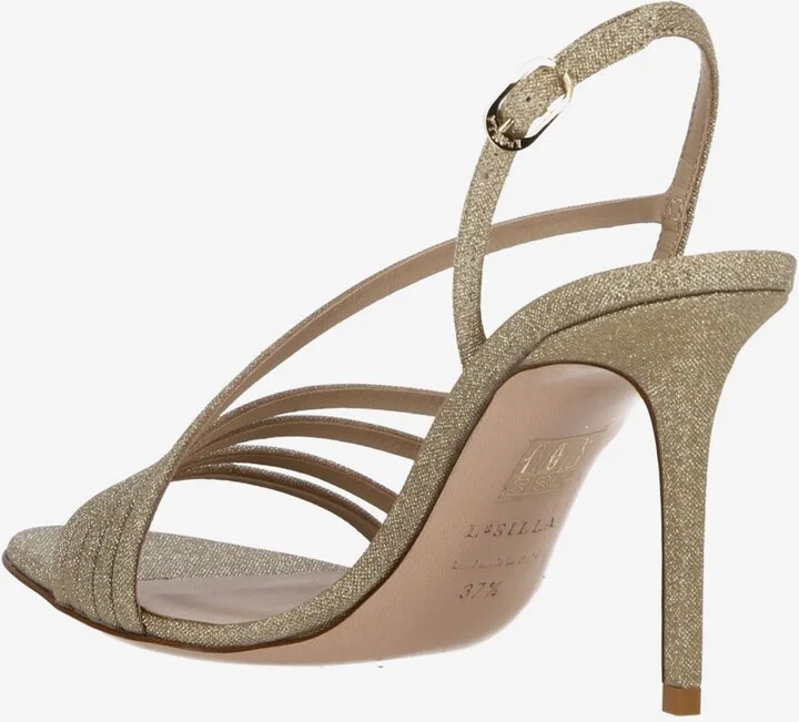 Scarlet 100 Strappy Glittered Slingback Sandals - Image 3