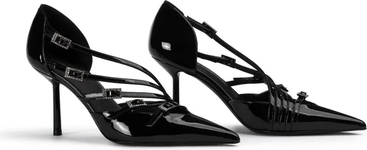 Scarlet 100mm leather pumps - Image 2