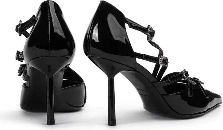 Scarlet 100mm leather pumps - Image 3