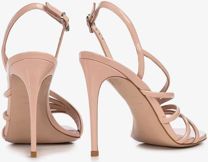 Scarlet 105 Slingback Sandals in Patent Leather - Image 2