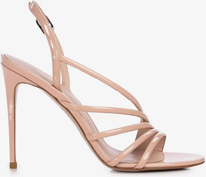 Scarlet 105 Slingback Sandals in Patent Leather