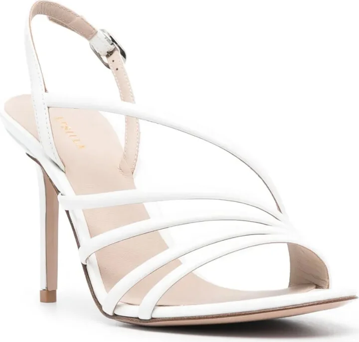 Scarlet 105mm leather sandals - Image 2