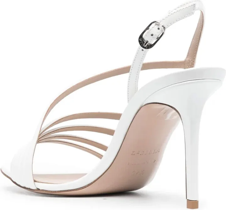 Scarlet 105mm leather sandals - Image 3
