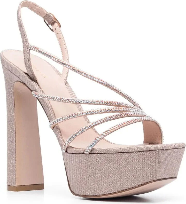 Scarlet 150mm platform sandals - Image 2