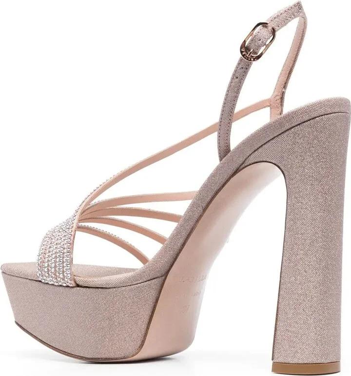 Scarlet 150mm platform sandals - Image 3
