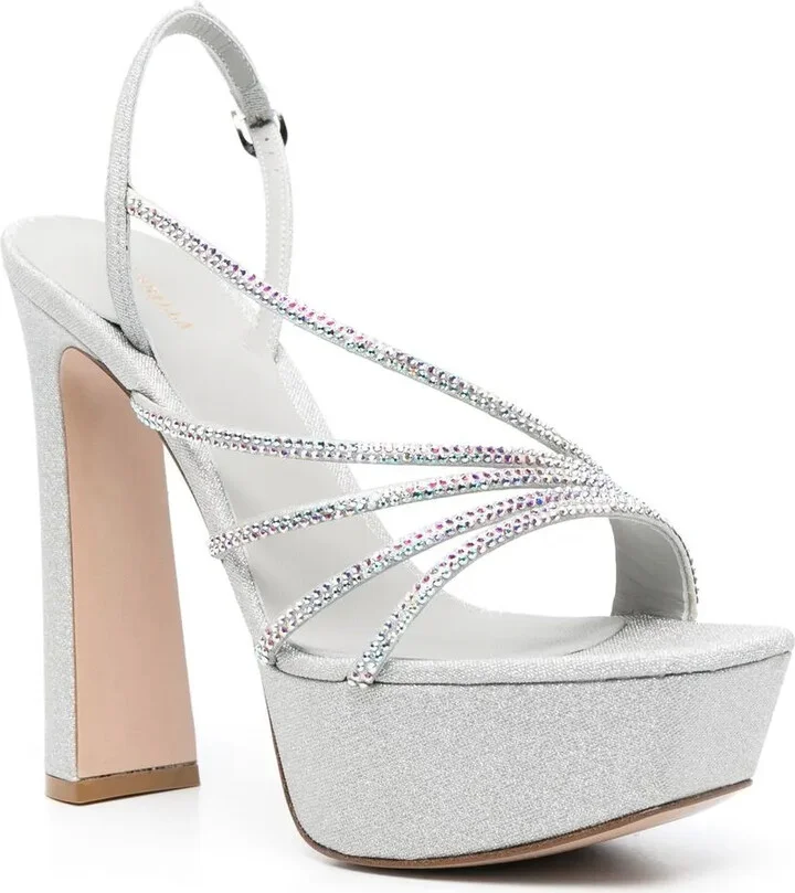 Scarlet 150mm platform sandals - Image 2