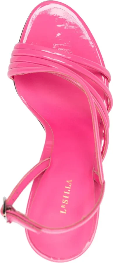Scarlet 95mm slingback sandals - Image 4