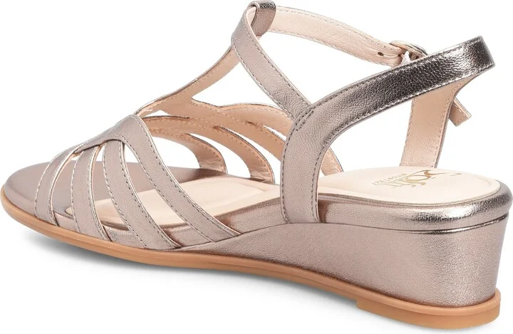 Scarlet Ankle Strap Wedge Sandal - Image 8
