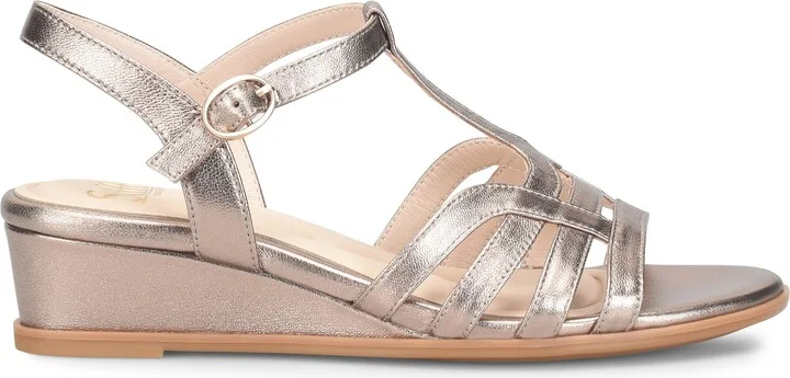 Scarlet Ankle Strap Wedge Sandal - Image 9
