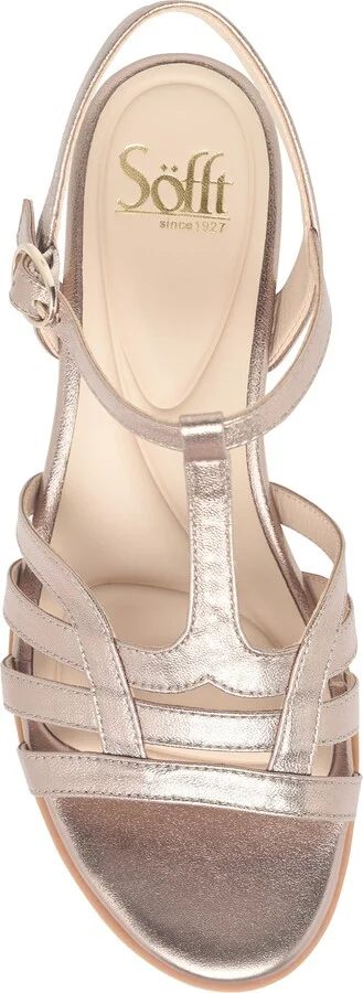 Scarlet Ankle Strap Wedge Sandal - Image 11
