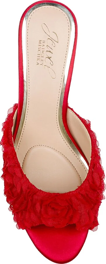 Scarlet Mesh Flower Sandal - Image 5