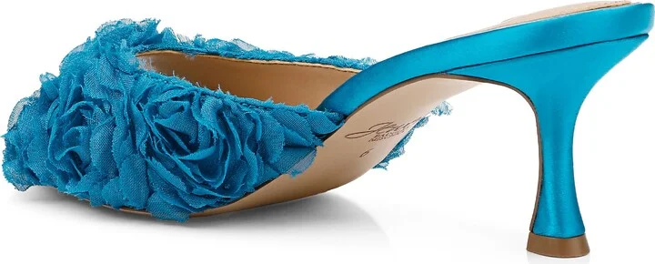 Scarlet Mesh Flower Sandal - Image 9