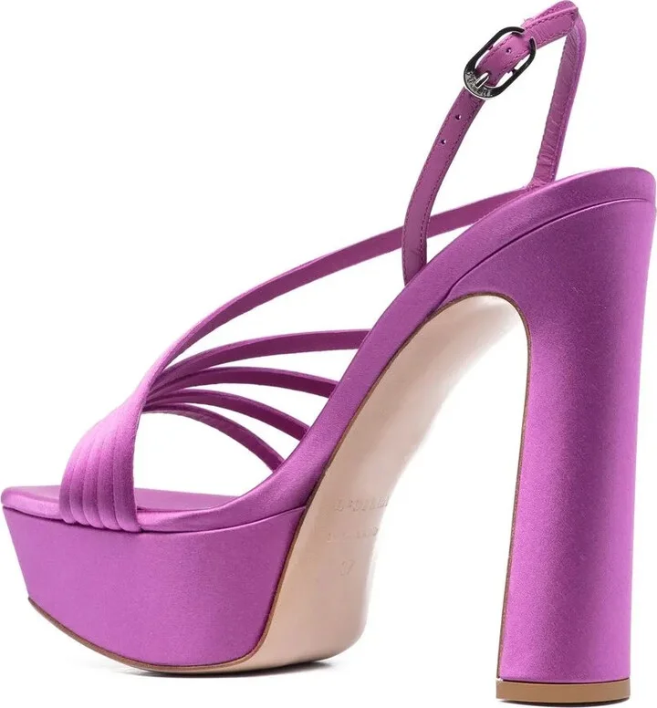 Scarlet platform strappy sandals - Image 3
