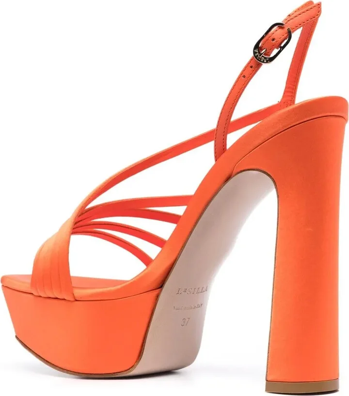 Scarlet platform strappy sandals - Image 3