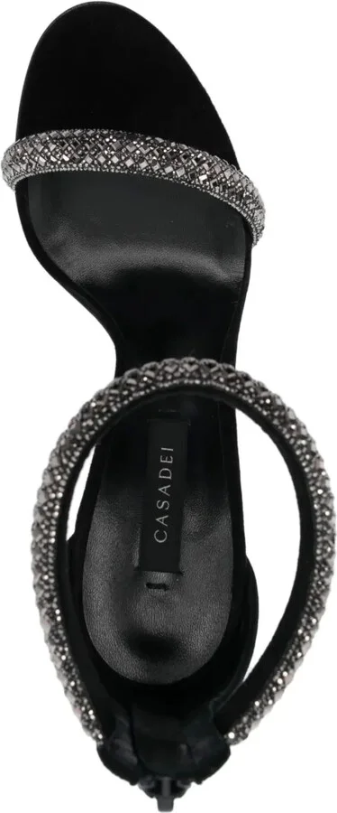 Scarlet Stratosphere 100mm crystal-embellished sandals - Image 4