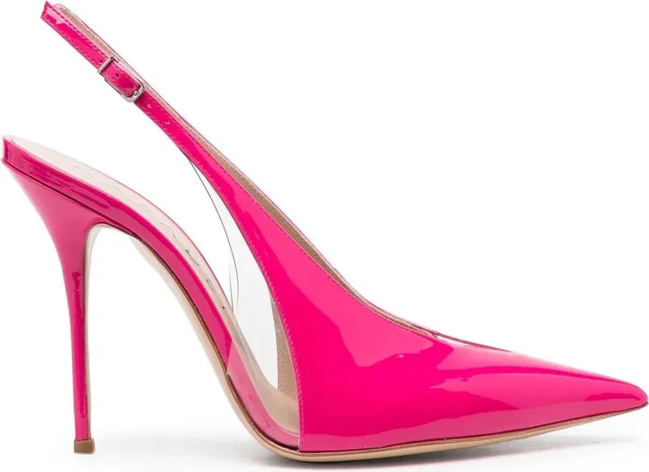 Scarlet Tiffany slingback pumps
