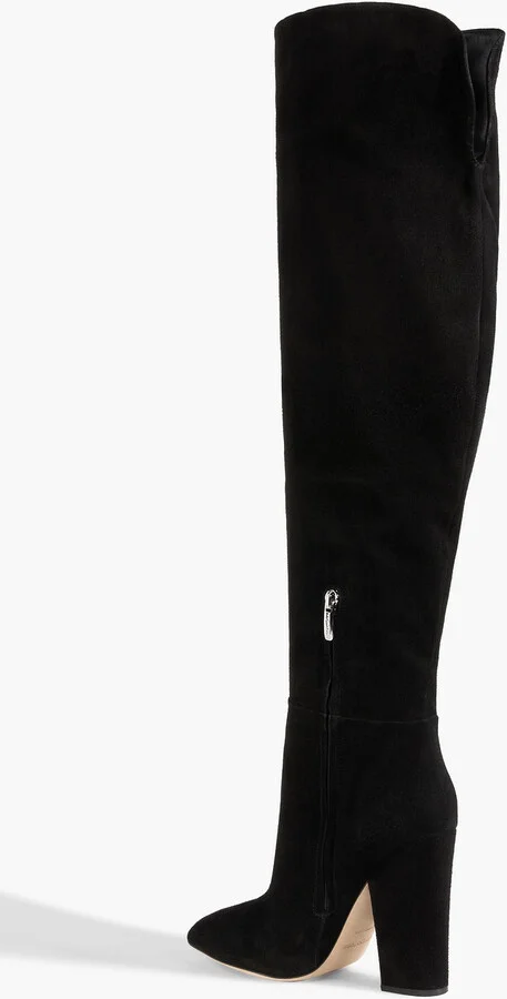 Scarlett 105 suede over-the-knee boots - Image 3