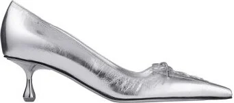 Scarlett 50 silver-tone pumps