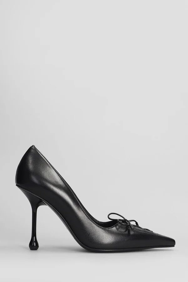 Scarlett 85 Pumps In Black Leather