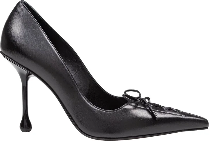 Scarlett 95 Decollete' In Nappa Color Black