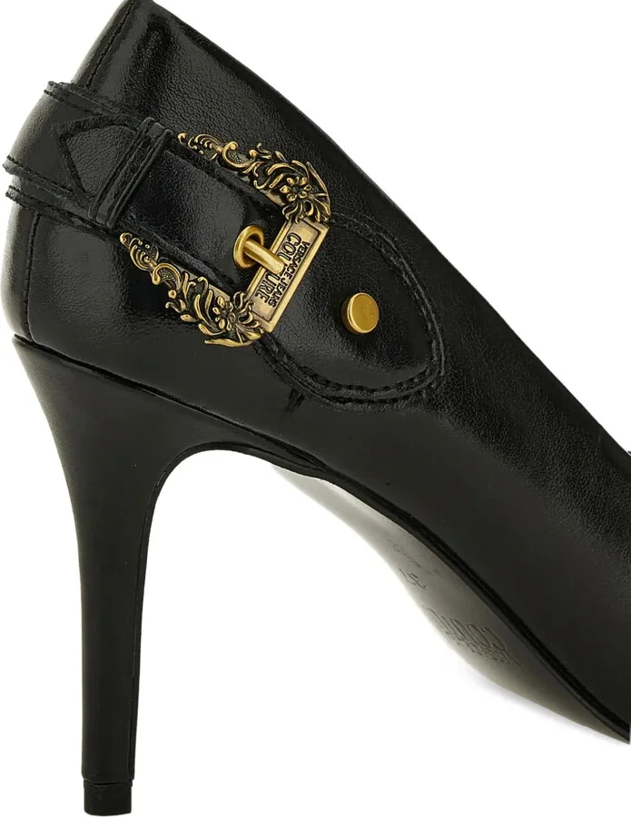 Scarlett buckle-detail pointed-toe pumps - Image 4
