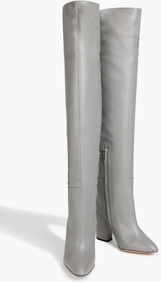 Scarlett leather over-the-knee boots - Image 2