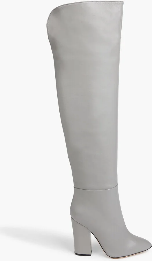 Scarlett leather over-the-knee boots