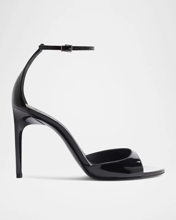 Scarlett Patent Leather Stiletto Sandals