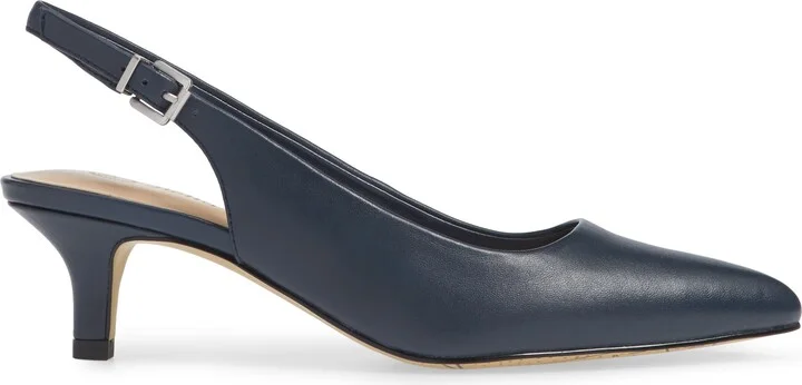 Scarlette Kitten Heel Slingback Pump - Image 3