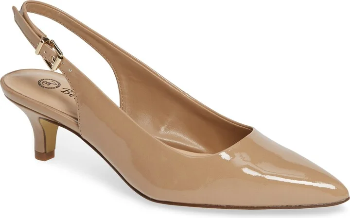Scarlette Kitten Heel Slingback Pump