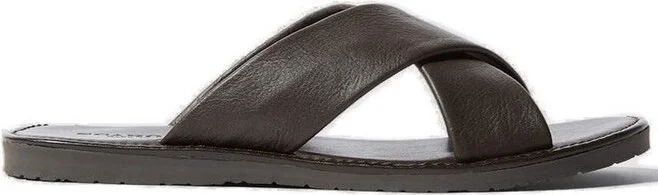 Scarosso Adriano Crossover Slip-On Sandals