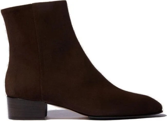 Scarosso Ambra Zipped Ankle Boots