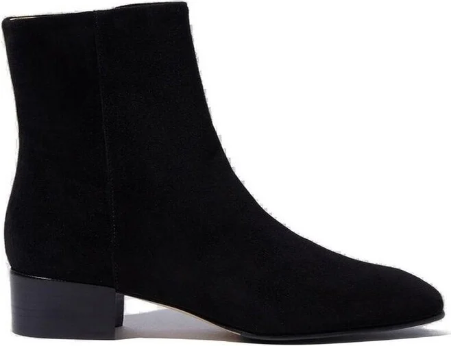 Scarosso Ambra Zipped Ankle Boots