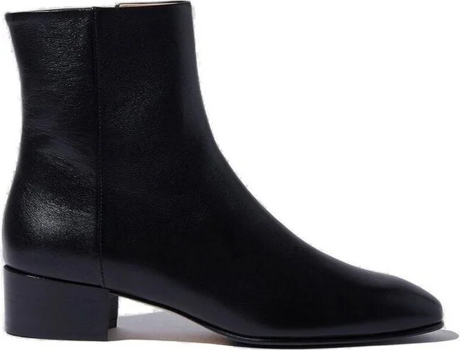 Scarosso Ambra Zipped Ankle Boots