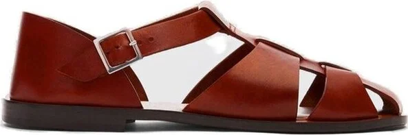 Scarosso Apollo Buckle-Fastened Sandals