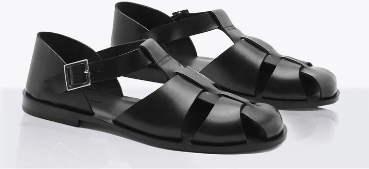 Scarosso Apollo Sandals - Man Sandals Black Eu - 44 - Image 3