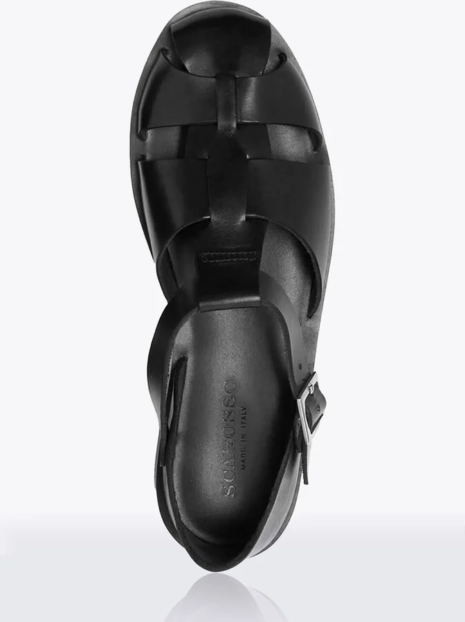 Scarosso Apollo Sandals - Man Sandals Black Eu - 44 - Image 4
