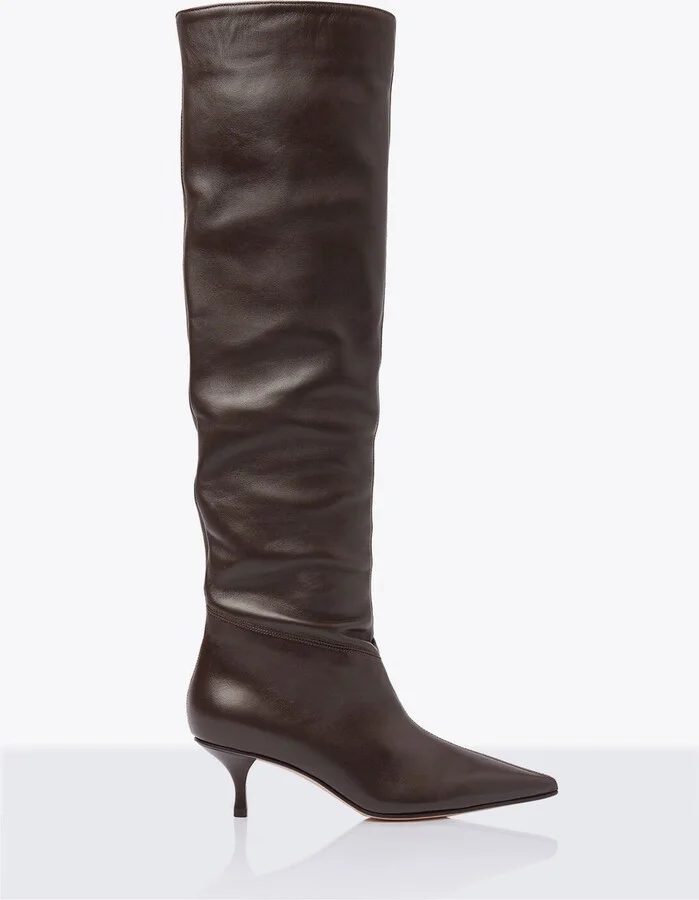 Scarosso Barbara High Boots - Woman Boots Brown Eu - 35