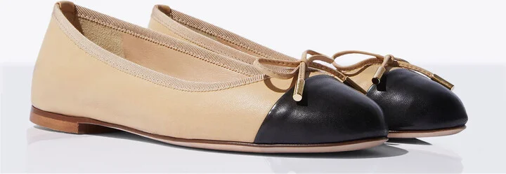 Scarosso Carla Ballerina Flats - Woman Flats Beige Eu - 37 - Image 3