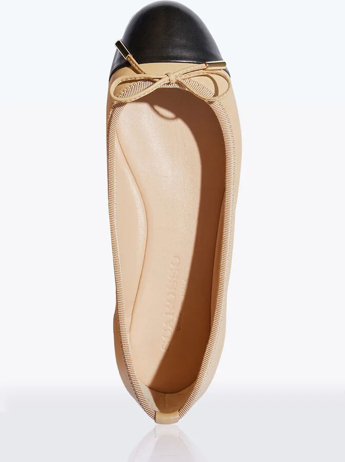 Scarosso Carla Ballerina Flats - Woman Flats Beige Eu - 37 - Image 4