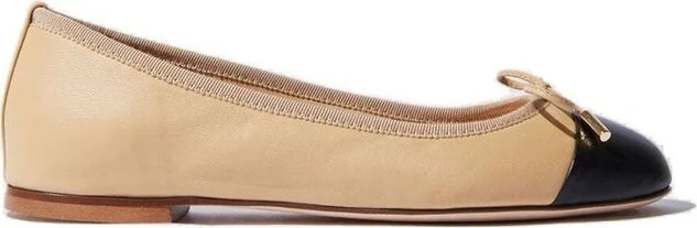 Scarosso Carla Bow-Detailed Ballerina Shoes