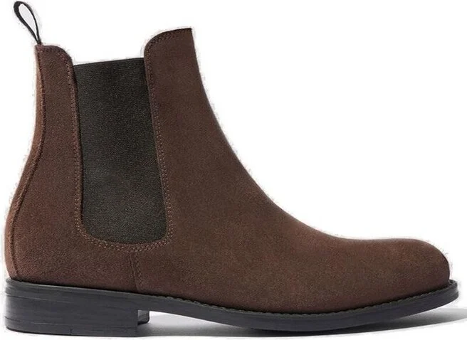 Scarosso Claudia Almond Toe Chelsea Boots