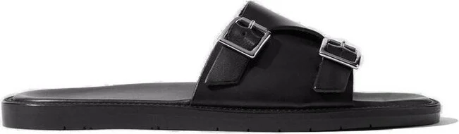 Scarosso Constantino Buckled Slip-On Sandals