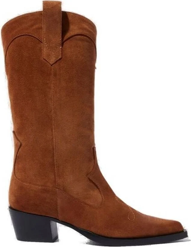 Scarosso Dolly Pointed-Toe Boots