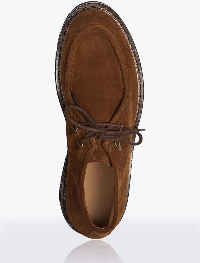 Scarosso Doriano Suede Lace-up Shoes - Man Lace Ups Brown Eu - 41 - Image 4