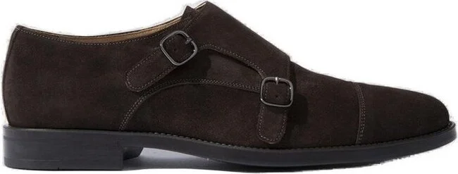 Scarosso Francesco Almond Toe Monk Shoes
