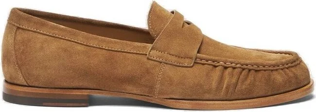 Scarosso Fred Round-Toe Loafers