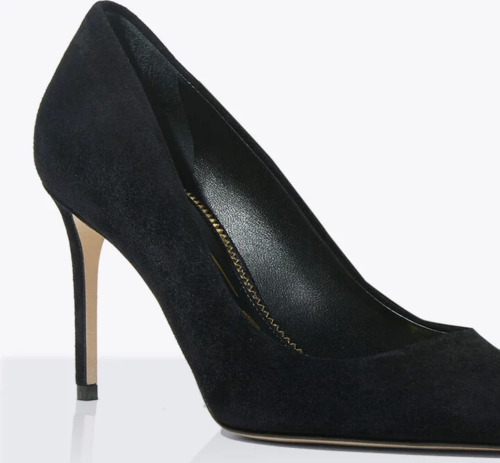 Scarosso Gigi Suede Pumps - Woman Heels Black Eu - 38 - Image 2