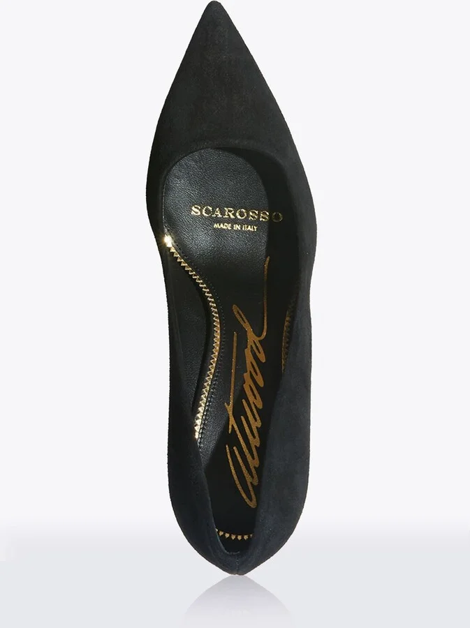 Scarosso Gigi Suede Pumps - Woman Heels Black Eu - 38 - Image 4