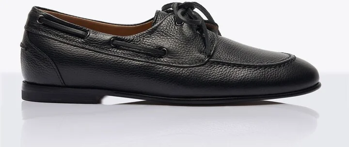 Scarosso Ginevra Grain Loafers - Woman Loafers Black Eu - 36